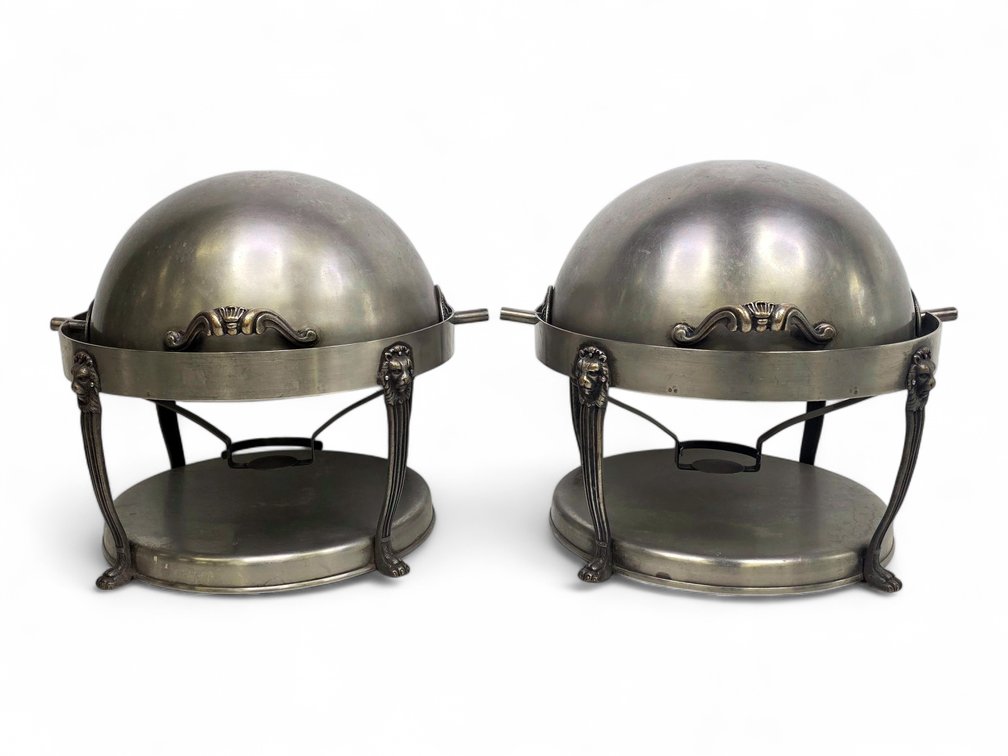 Silverplated Regency Style Chafing Dishes