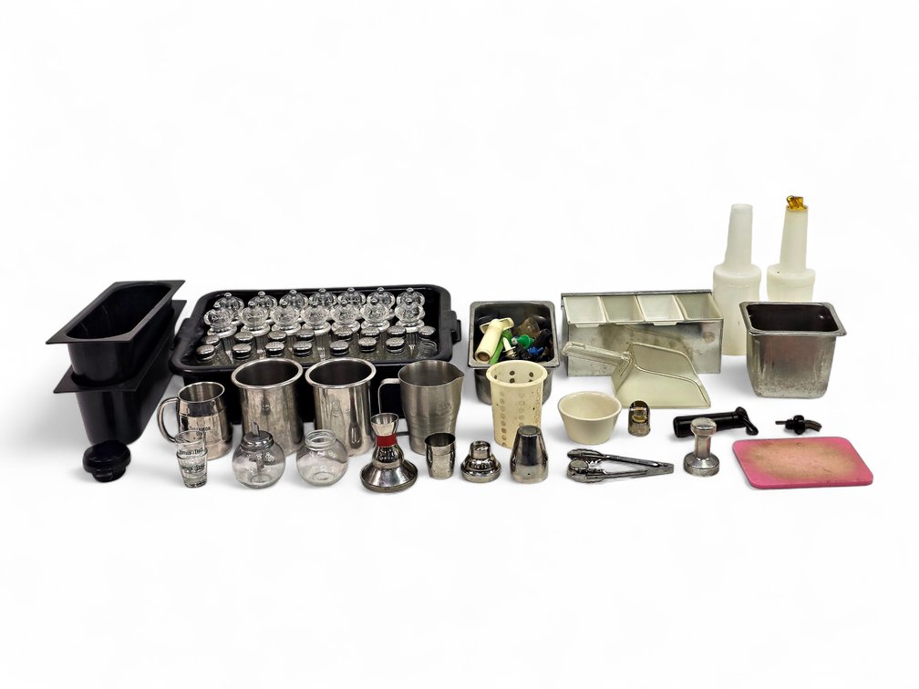 Pepper Grinders, Cocktail Shaker, Knock Box & More
