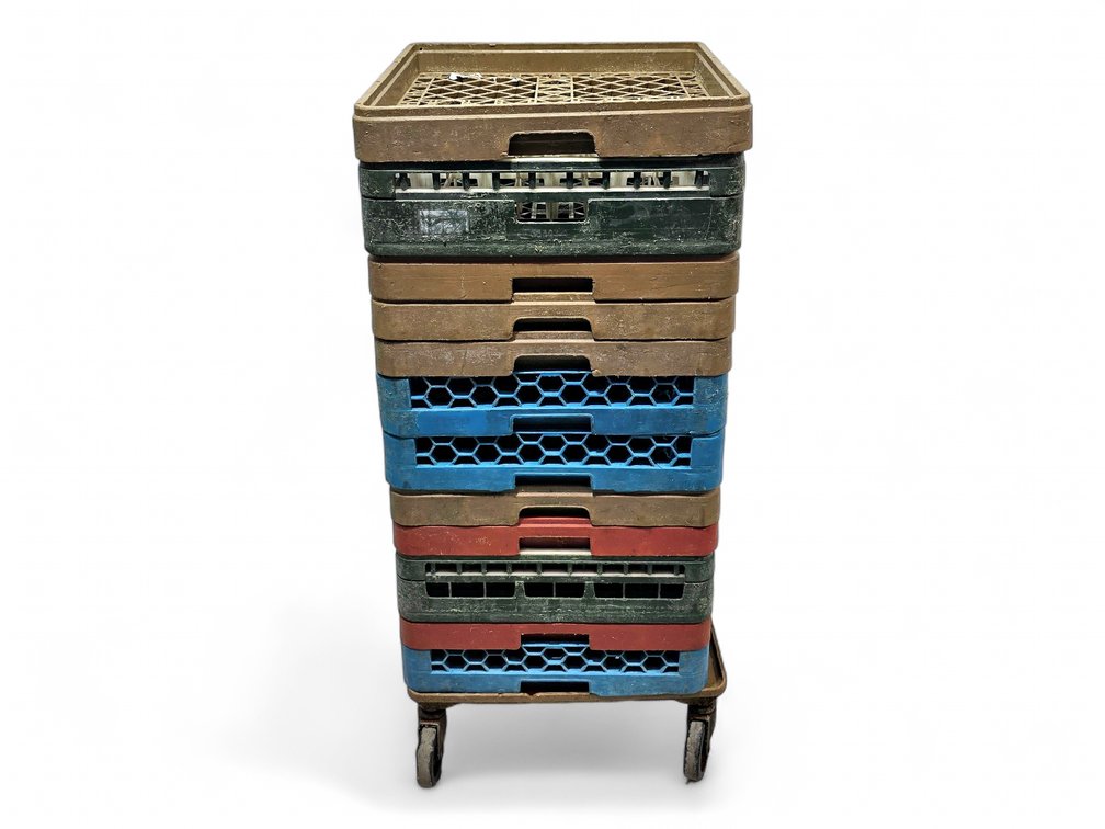 Commercial Dishware Racks & Dolly