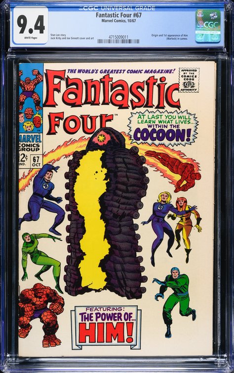 Fantastic Four #67 - CGC 9.4