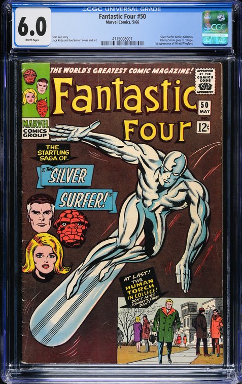 Fantastic Four #50 - CGC 6.0