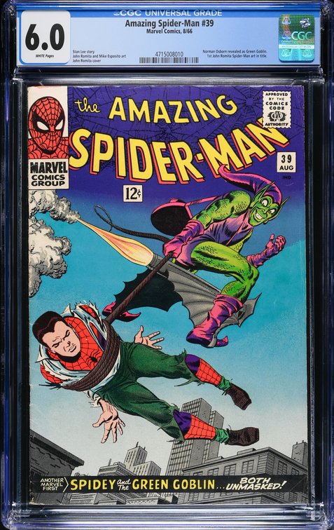 The Amazing Spider-Man #39 - CGC 6.0