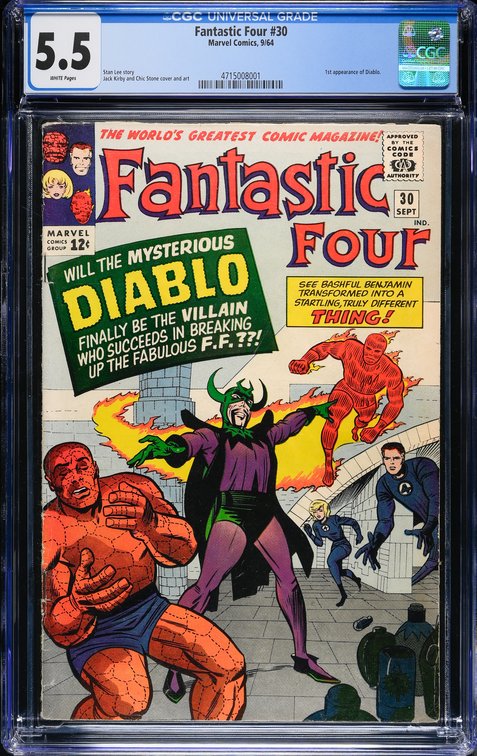 Fantastic Four #30 - CGC 5.5