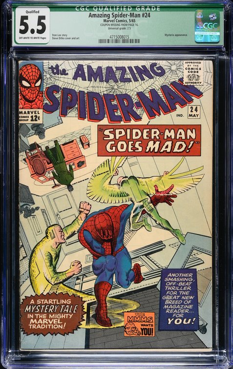 The Amazing Spider-Man #24 - CGC Qualified 5.5