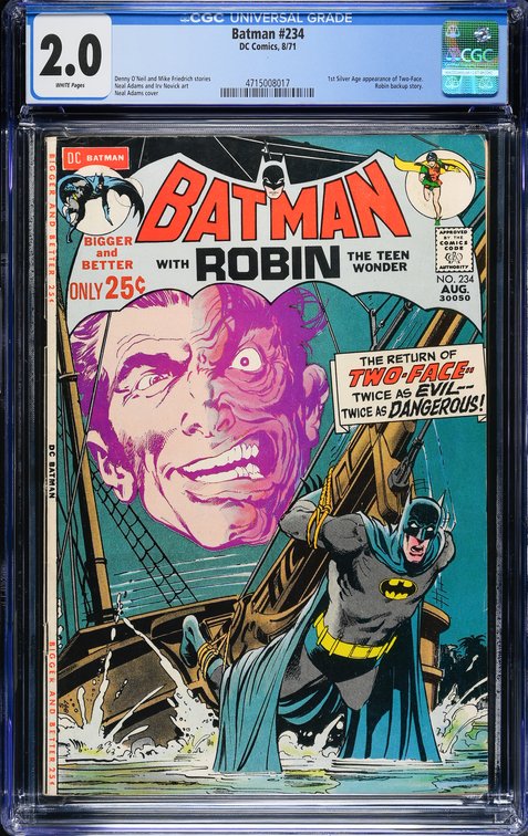 Batman with Robin #234 - CGC 2.0