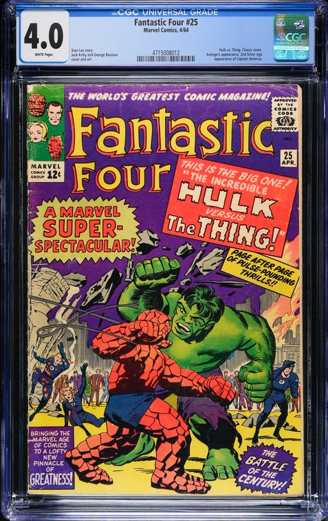 Fantastic Four #25 - CGC 4.0