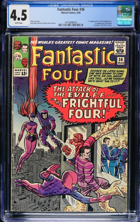 Fantastic Four #36 - CGC 4.5