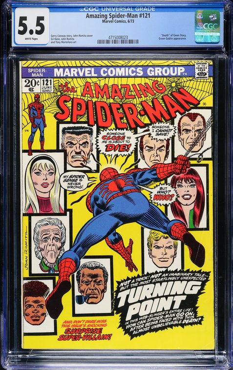 The Amazing Spider-Man #121 - CGC 5.5