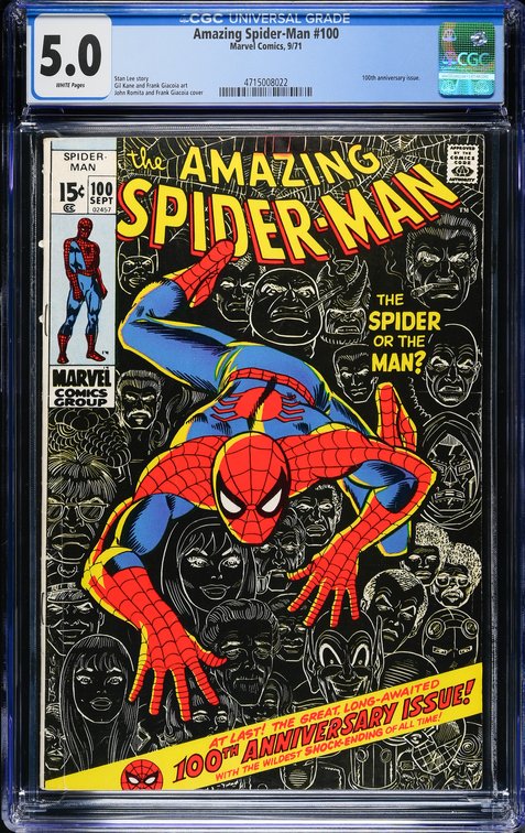 The Amazing Spider-Man #100 - CGC 5.0