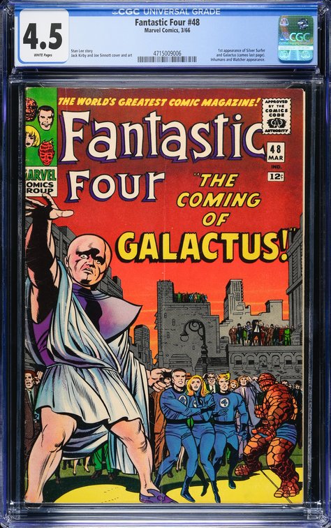 Fantastic Four #48 - CGC 4.5