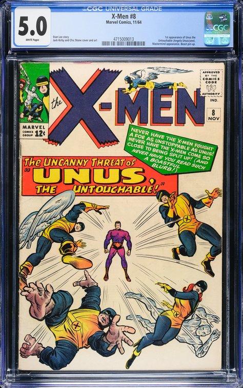The X-Men #8 - CGC 5.0