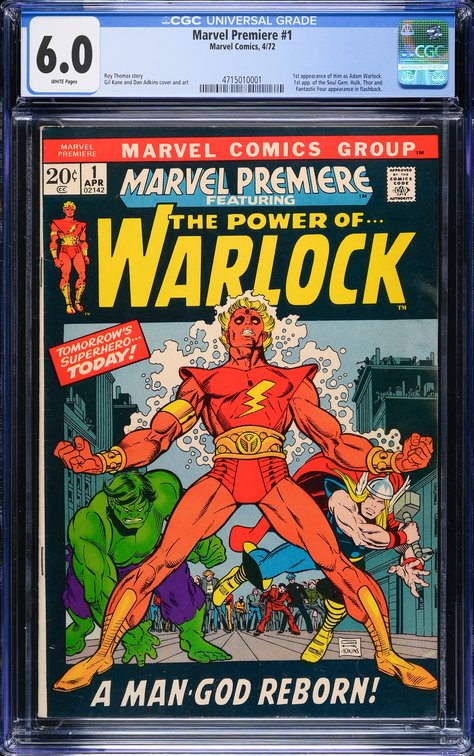Marvel Premier #1 - CGC 6.0