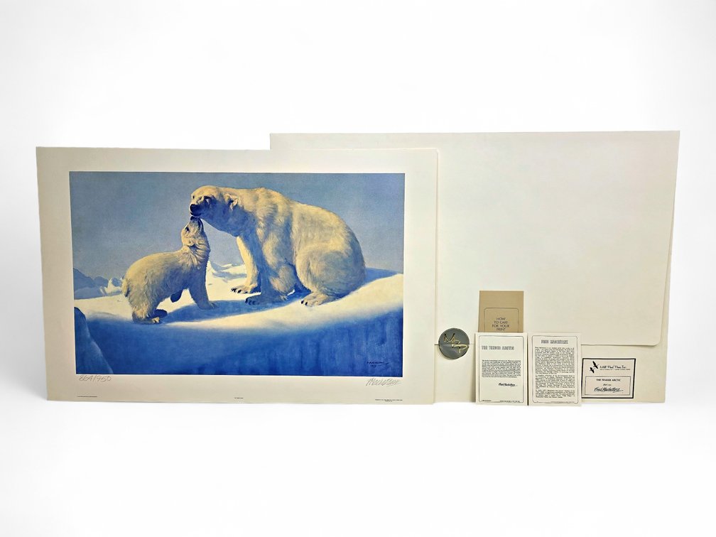 Fred Machetanz "The Tender Arctic" Print
