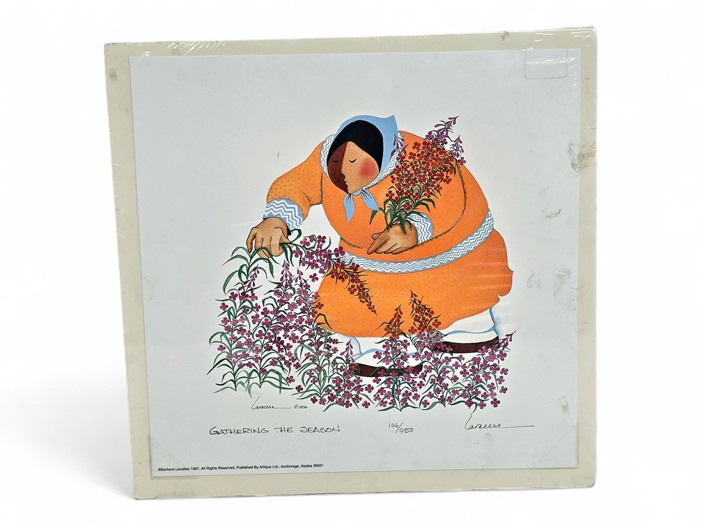 Barbara Lavallee "Gathering the Season" Print