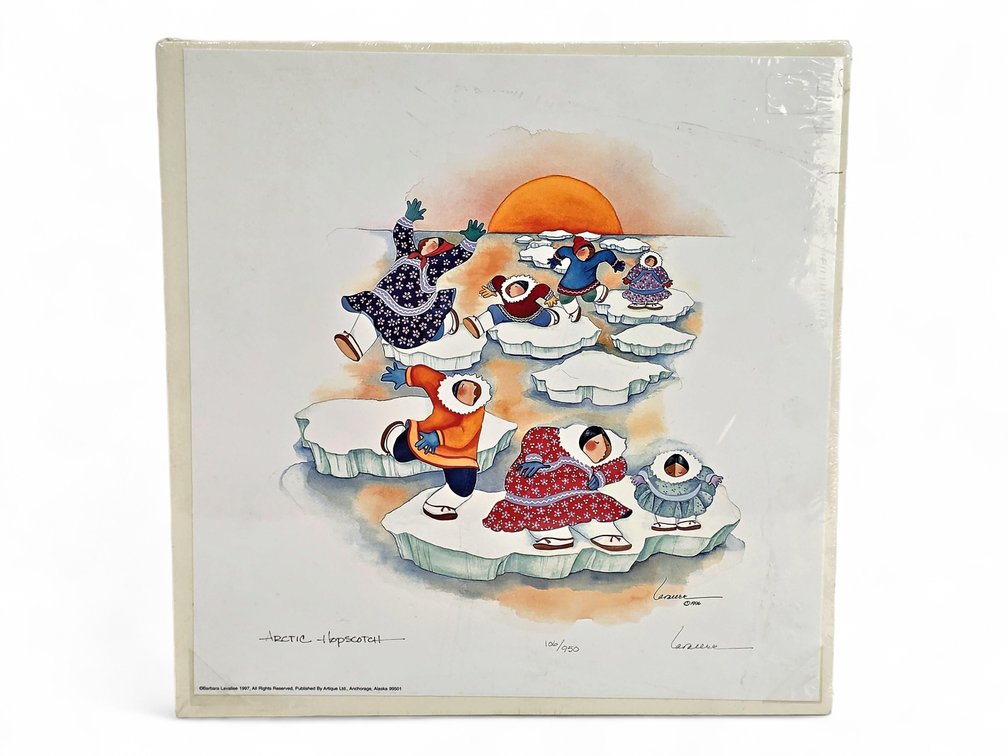 Barbara Lavallee "Arctic Hopscotch" Print