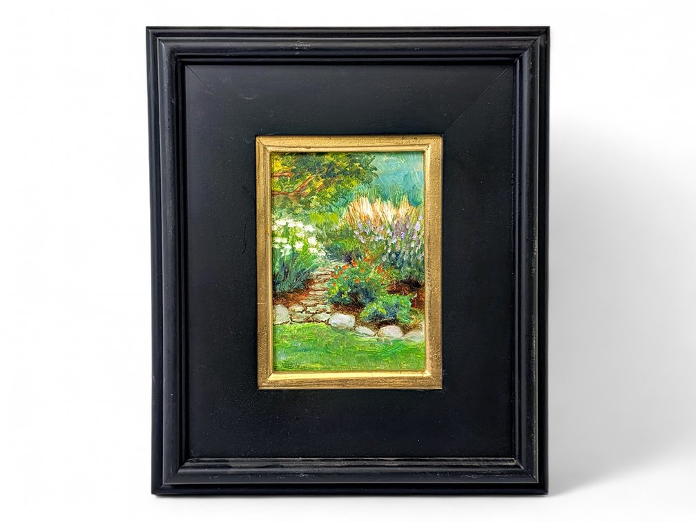 Don Kolstad "Summer Garden" Oil Painting