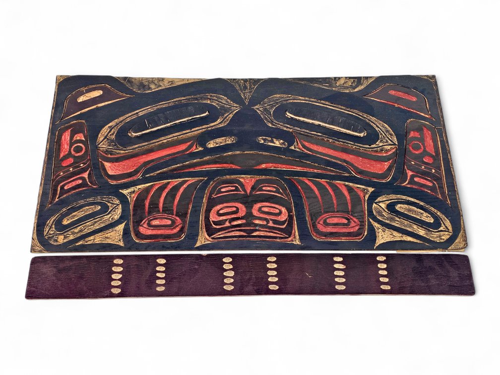 Carved & Painted PNW Coast Formline Artworks