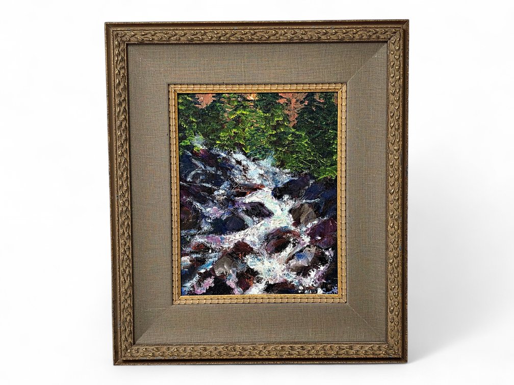 Rhonda Scott "Peaceful Flow" Painting