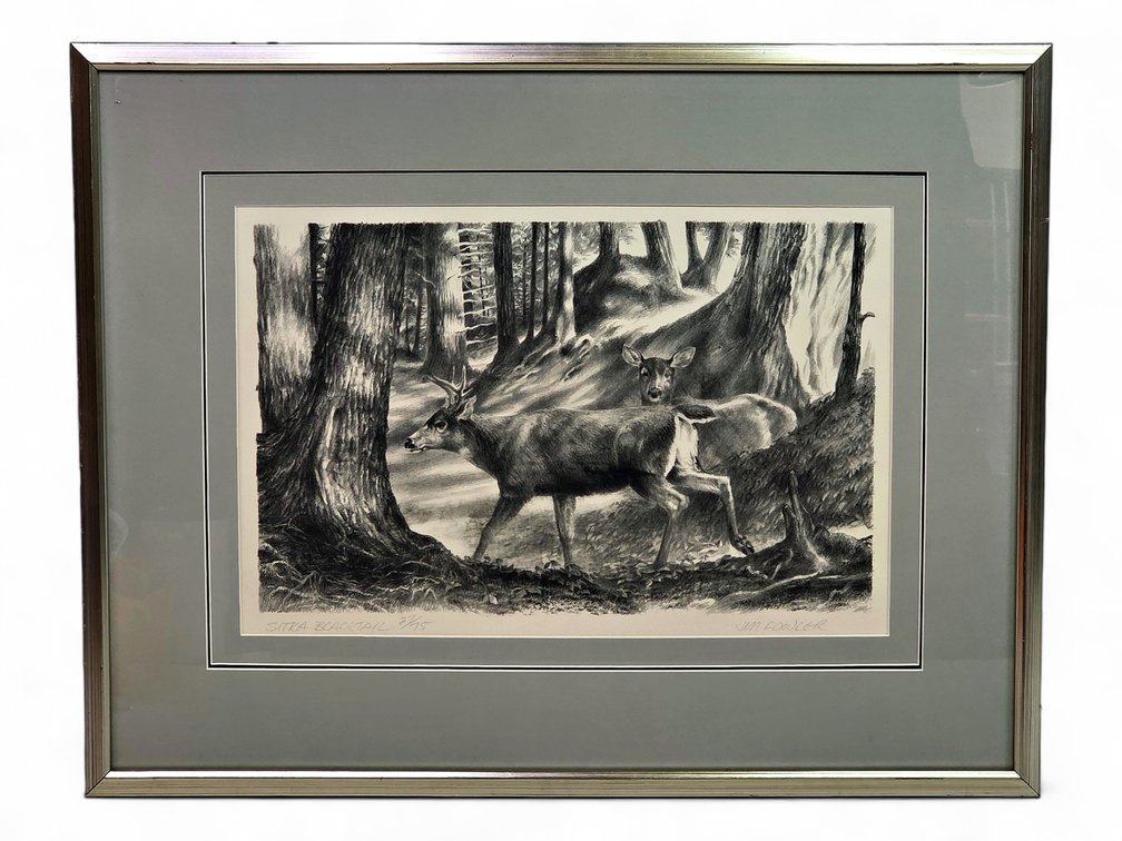 Jim Fowler "Sitka Blacktail" Print