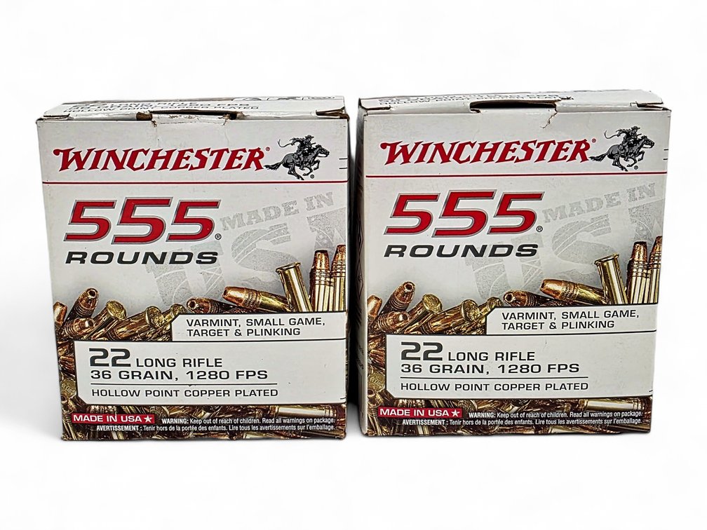 1110x Winchester Varmint Small Game 22LR Rounds