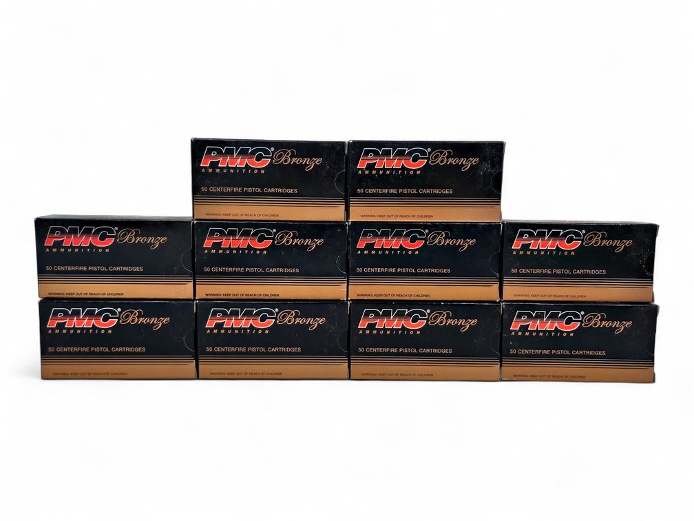 500x PMC Bronze 9mm Rounds