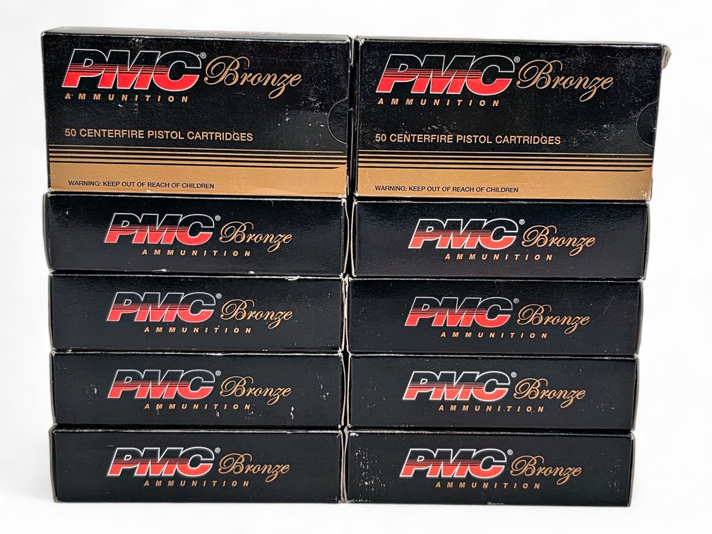 485x PMC Bronze 9mm Rounds