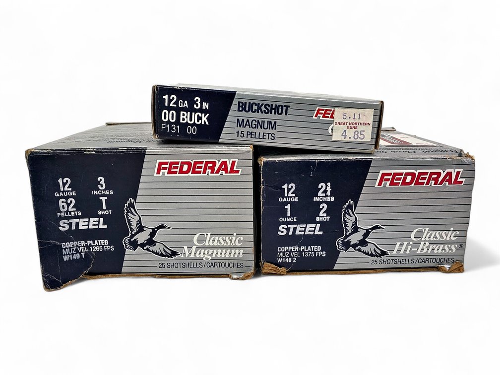 51x Federal Classic 12 GA Rounds