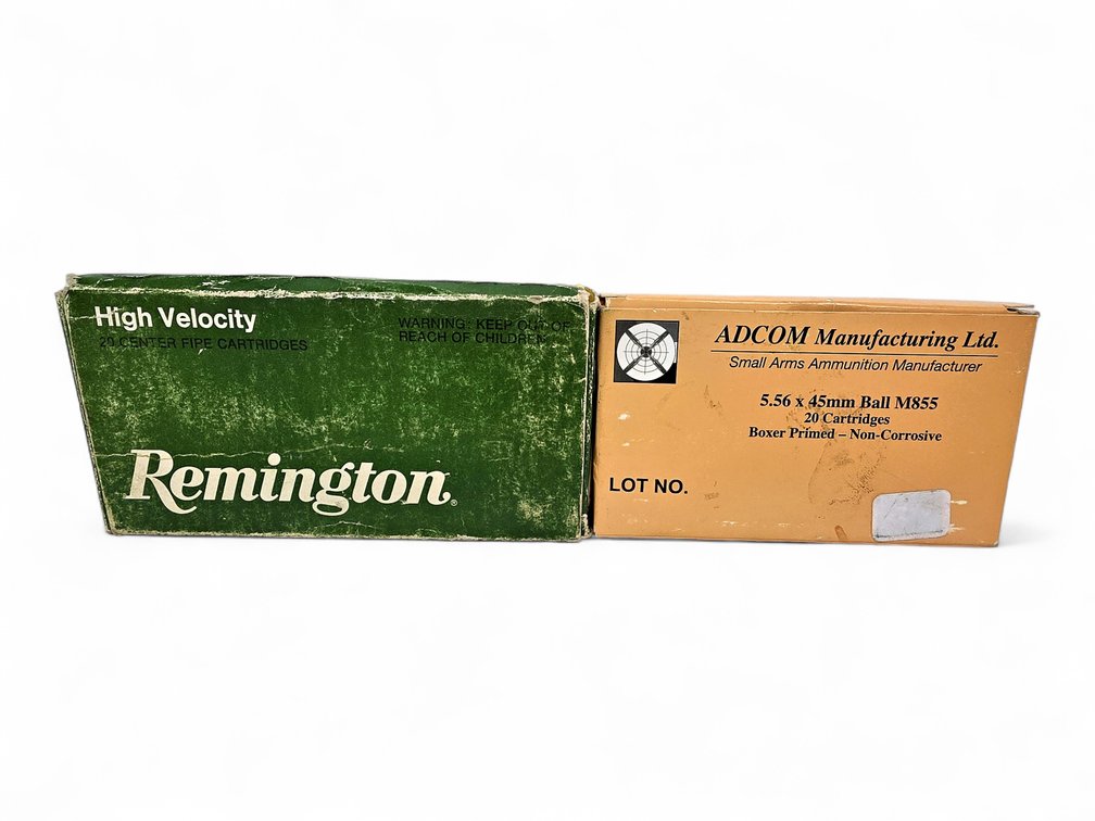 24x Remington 223 & Adcom 5.56 Rounds