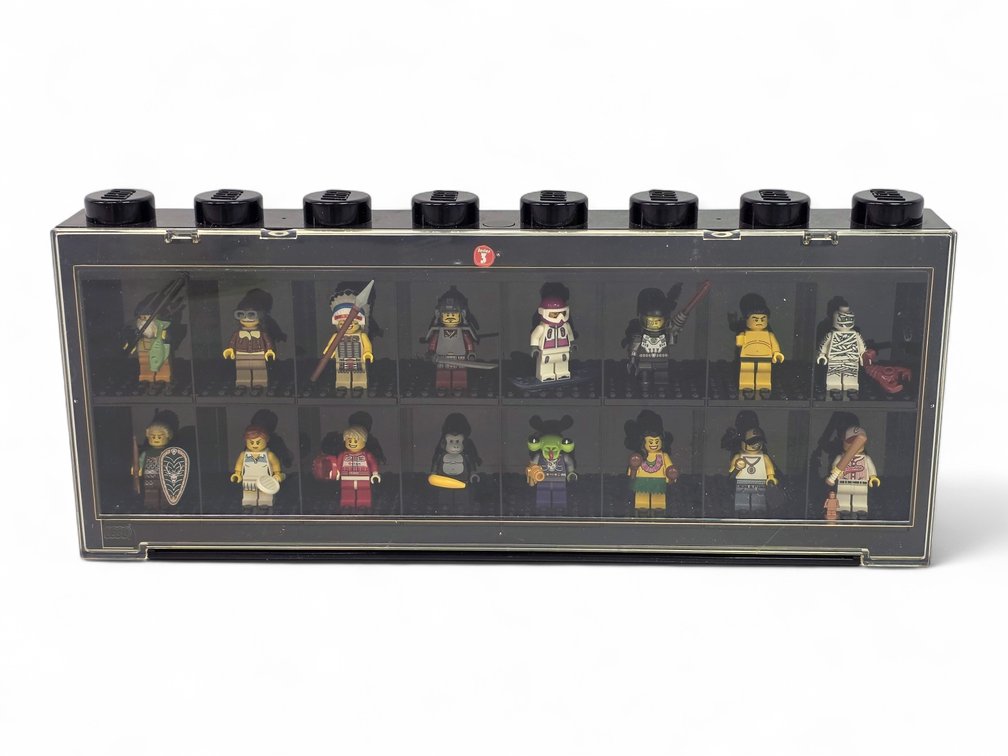 LEGO Minifigure Set w/ Display Case