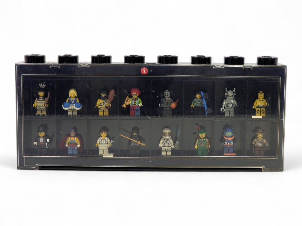 LEGO Minifigure Set w/ Display Case