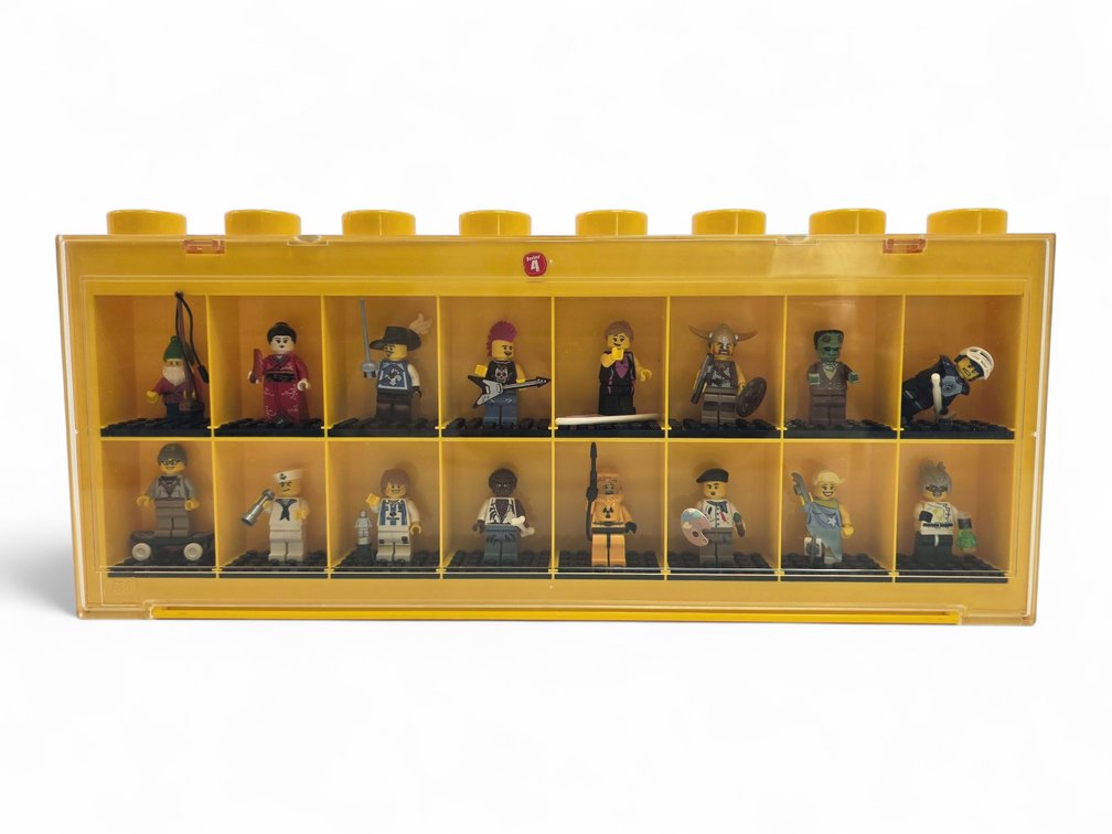 LEGO Minifigure Set w/ Display Case
