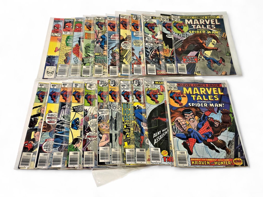 22x Marvel Tales Starring Spider-Man Comic Books