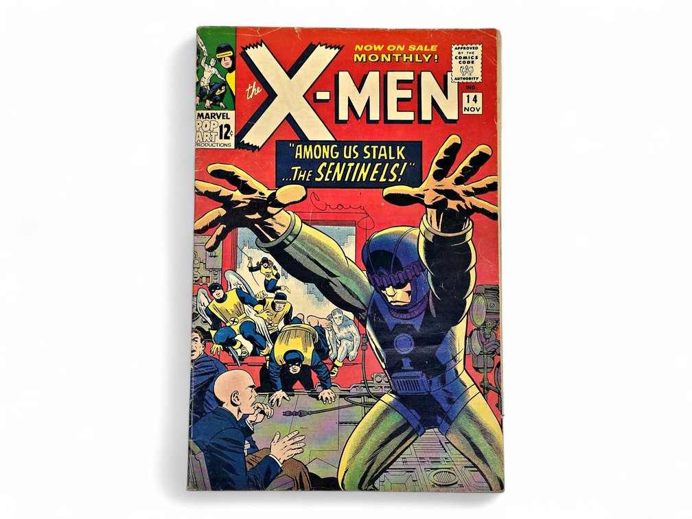 Marvel X-Men #14 Comic Book - "Among Us Stalk… The Sentinels!"