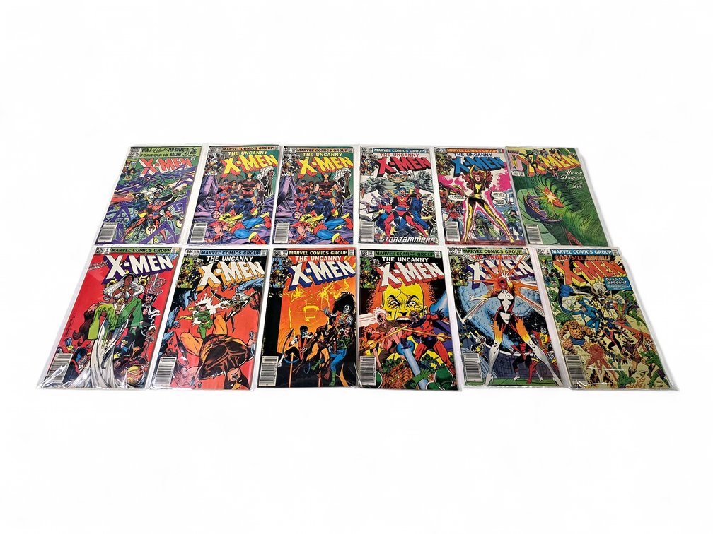 12x Marvel The Uncanny X-Men Comic Books