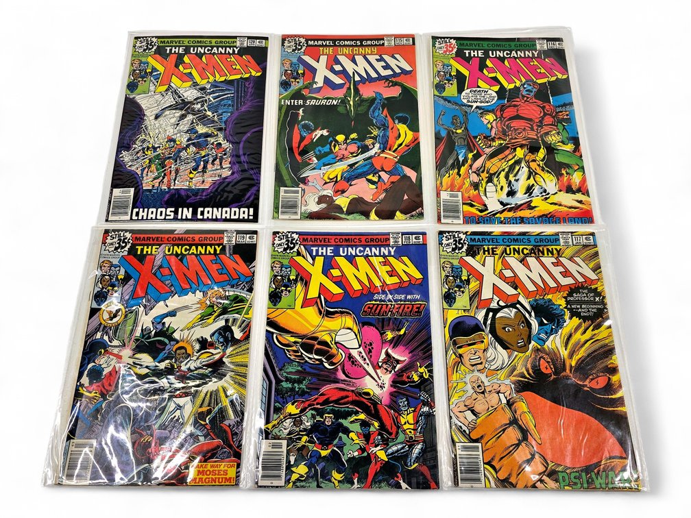 Marvel The Uncanny X-Men Comic Books