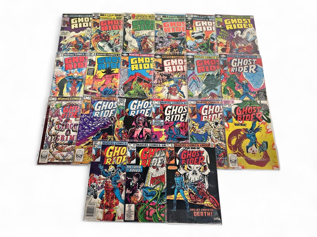 19x Marvel Ghost Rider #61-#81 Comic Books