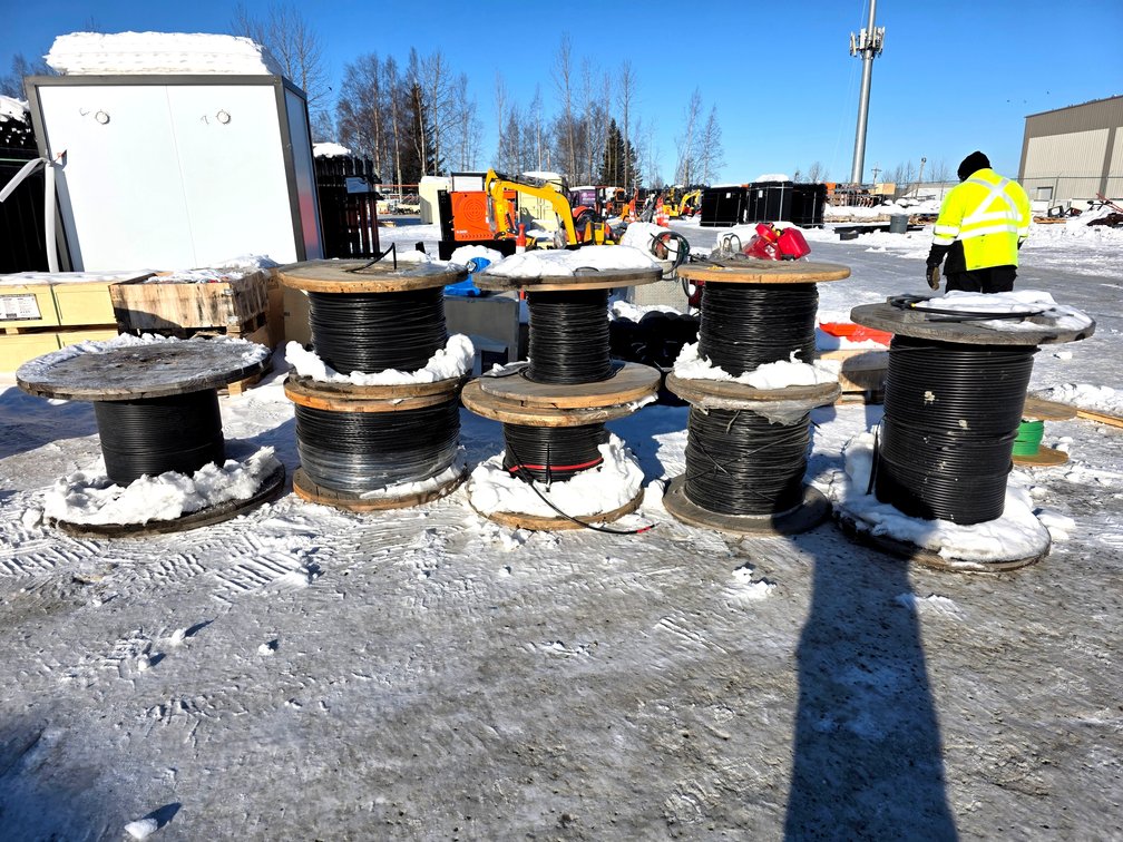 8x Industrial Cable Reels