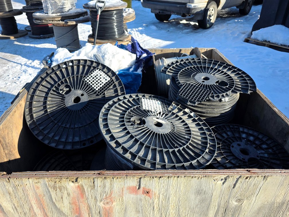Wooden & Plastic Coaxial Cable Spools