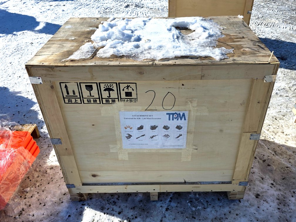 Attachments for Mini Excavator (QTY of 10) - TPM Industrial