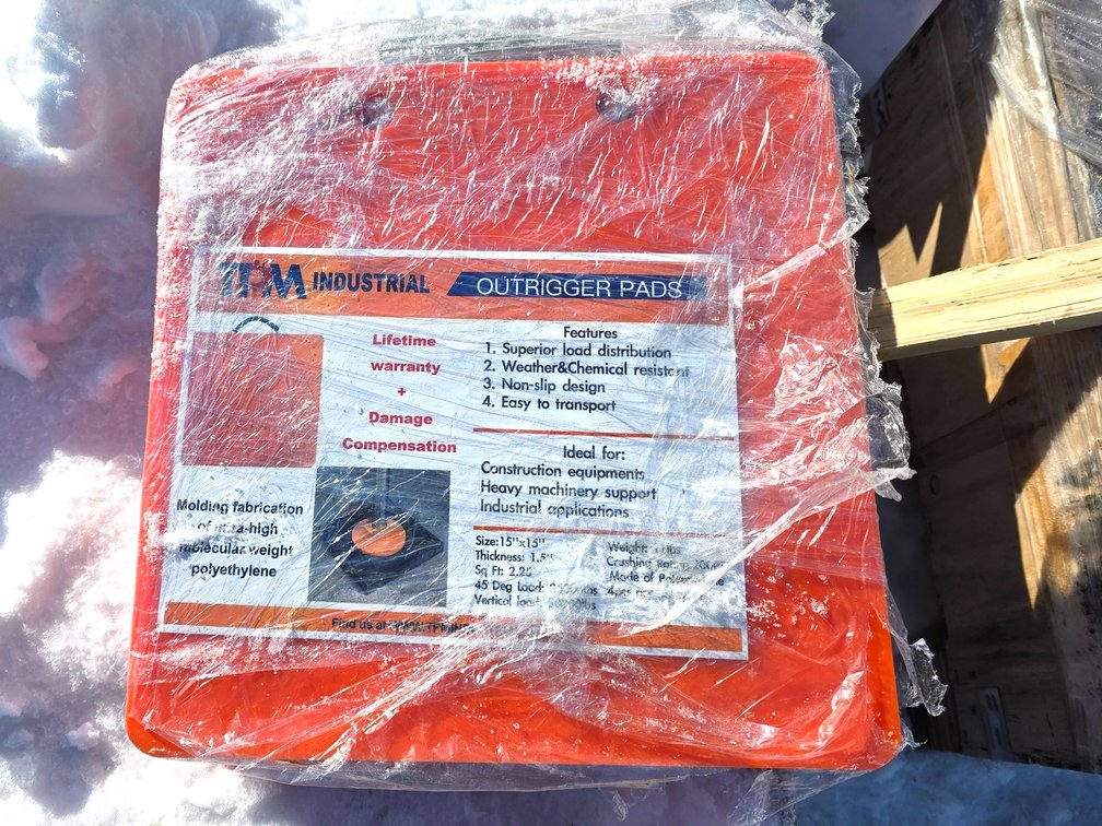 Outrigger Pads (QTY of 4) - TPM Industrial - TPM15X15