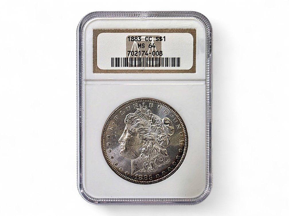 NGC MS64 1883-CC Morgan Silver Dollar