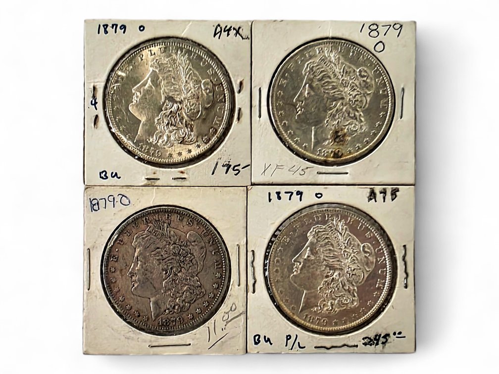 1879-O Morgan Silver Dollars
