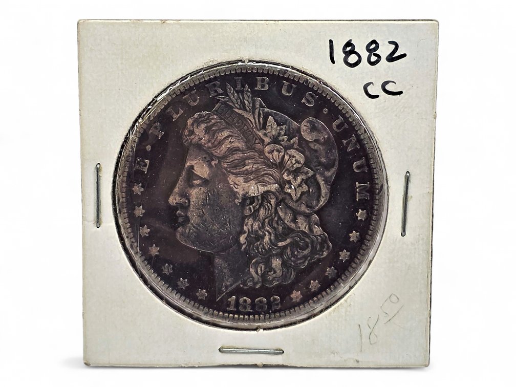 1882-CC Morgan Silver Dollar