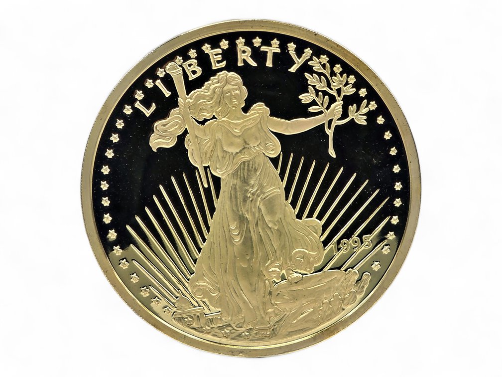 1/2 lb .999 Fine Silver St. Gaudens Silver Bullion Round