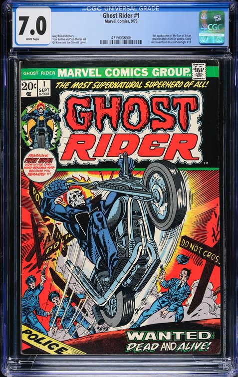 Ghost Rider #1 - CGC 7.0