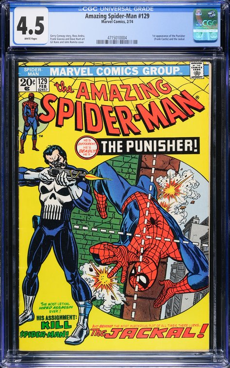 Amazing Spider-Man #129 - CGC 4.5