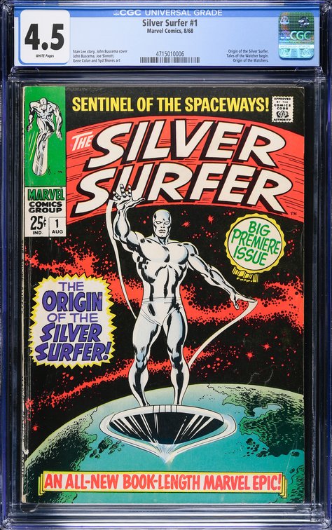 Silver Surfer #1 - CGC 4.5