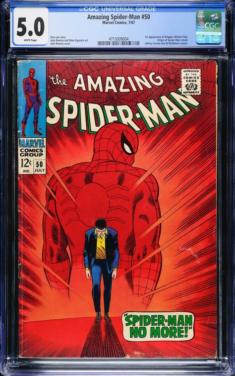 Amazing Spider-Man #50 - CGC 5.0