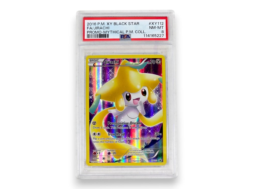 PSA 8 Pokémon FA/Jirachi Trading Card
