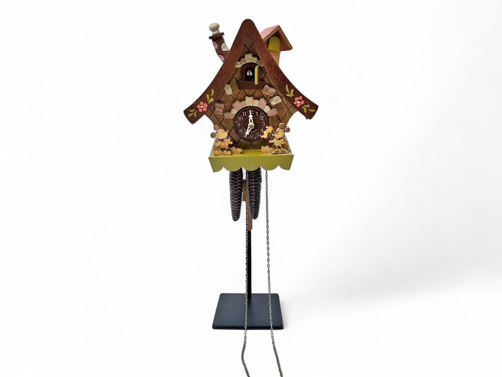 Mickey & Minnie Mouse "Yoo-Hoo" Cuckoo Clock